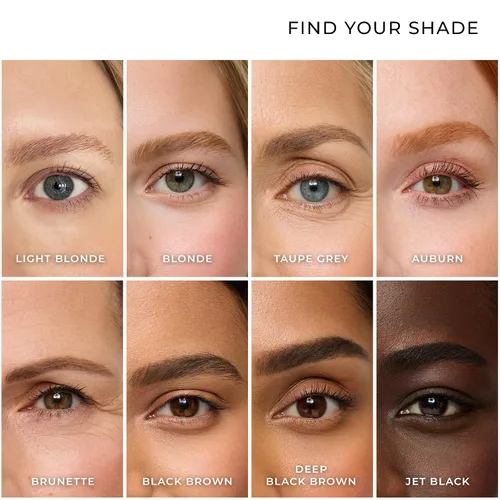 Vista 3 de WUNDER2 WUNDERBROW Gel de cejas de larga duración para maquillaje de cejas a prueba de agua, color castaño (el embalaje puede variar)