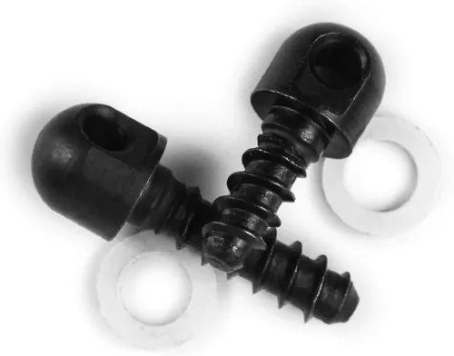 Vista 4 de GUGULUZA Tornillos giratorios para eslinga de madera de 1/2" y 3/4". Pernos giratorios para eslinga de arma de 7/8" para rifles y escopetas con base