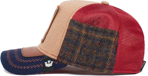 Vista 3 de Goorin Bros. The Farm Collegiate - Gorra unisex de camionero de la colección premium