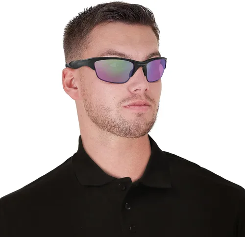 Vista 6 de Oakley Mens Oo9153 Half Jacket 20 Low Bridge Fit Rectangular Sunglasses