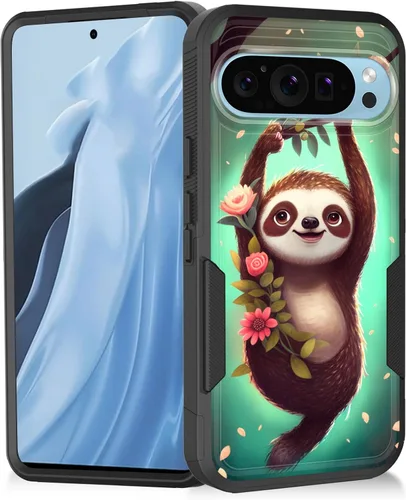 Vista 89 de Funda para Pixel 7a, resistente de doble capa híbrida de policarbonato duro de goma suave a prueba de golpes para Google Pixel 7A 6.1 pulgadas