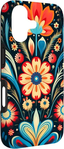 Vista 3 de Polish Folk Art Flower Pattern Poland Case for iPhone 17