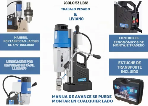 Vista 3 de CS Unitec MABasic Taladro portátil magnético, 1