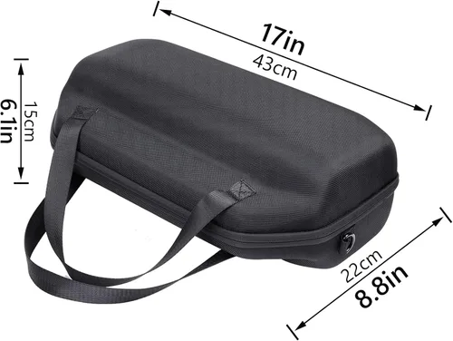 Vista 5 de co2CREA Reemplazo de carcasa rígida para altavoz de exterior Soundcore Motion Boom Plus