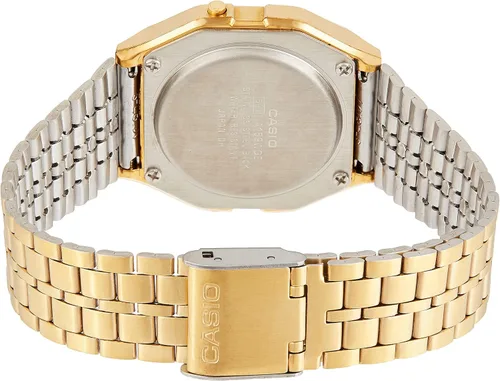 Vista 2 de Casio A159WGEA-9A Reloj digital LCD con alarma de cronógrafo para hombre Blanco talla única Digital