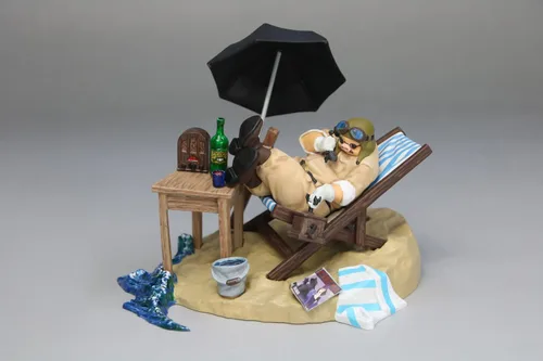 Vista 8 de Fine Mold Studio Ghibli Vignette Collection No.1 Red Pig Polco of Hide Non-Scale Plastic Model GV1 Moldeado