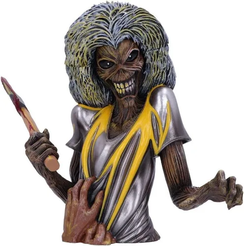 Vista 14 de Nemesis Now Caja de busto con licencia oficial de Iron Maiden Book of Souls, marrón, 10.2 in (grande)