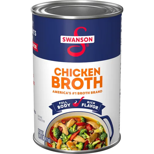 Vista 9 de Swanson Natural Goodness - Caldo de pollo con un 33% menos de sodio, lata de 14.5 onzas