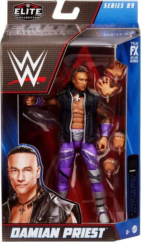 Vista 6 de Mattel Damian Priest Elite Collection Figura de acción