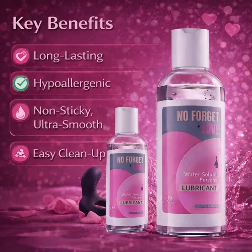 Vista 7 de Lubricante personal a base de agua prémium para hombres y mujeres, gel íntimo suave, duradero y no pegajoso, seguro para condones, compatible