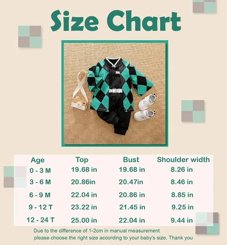 Vista 6 de Singcoco Disfraz de Halloween para bebé niño (Negro, 6-9 meses)