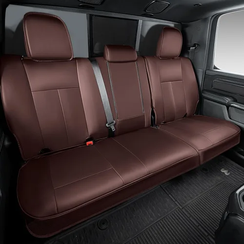 Vista 4 de OASIS AUTO Juego completo de fundas de asiento para Ram, compatibles con Ram 1500 (2009-2018) / Ram 2500 (2010-2018), fundas de asiento impermeables