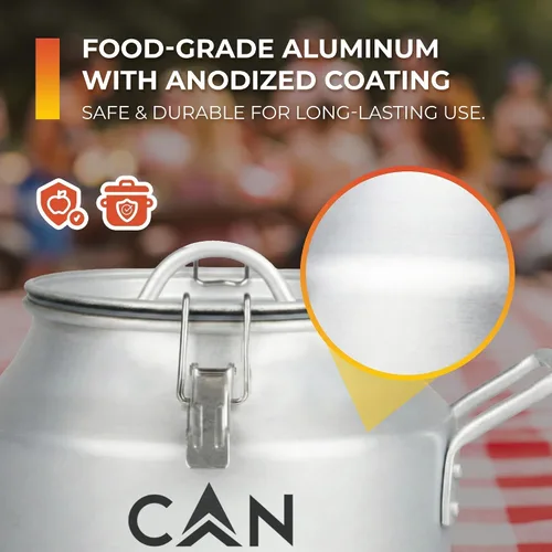Vista 6 de CanCooker Kit de cocina a vapor original con estante 4 galones Kit original de CanCooker