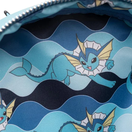 Vista 6 de Loungefly Pokemon Vaporeon - Mini mochila para cosplay, Varios colores, Pmbk0207