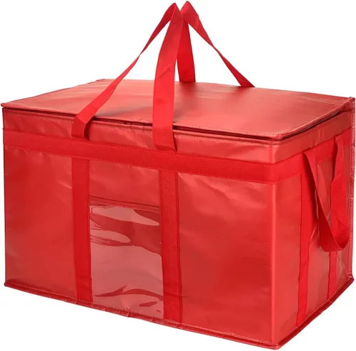 Vista 17 de Yalin XXXL - Bolsa térmica grande con aislamiento, enfriador de espuma de poliestireno para mantener los alimentos calientes o fríos, bolsa