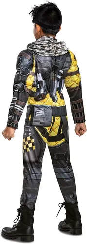 Vista 2 de Disguise Apex Legends Mirage - Disfraz clásico para niños