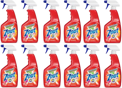 Vista 7 de Zout Spray quitamanchas para lavandería, fórmula de triple enzima, botellas de 22 onzas, paquete de 2