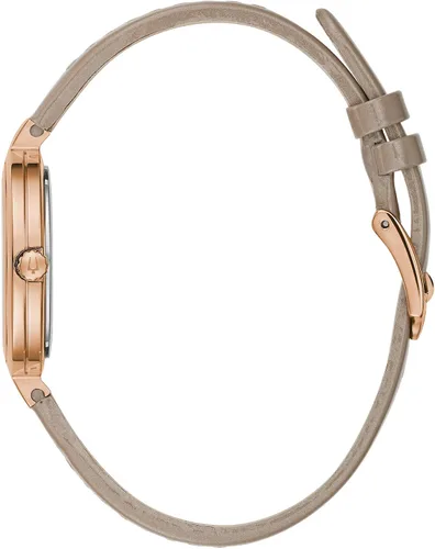 Vista 2 de Bulova Ladies Rhapsody Quartz Diamond Leather Strap Watch