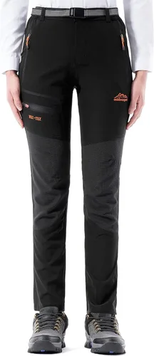 Vista 6 de BenBoy Pantalones de senderismo para mujer, impermeables, ligeros, de secado rápido, casuales, para exteriores
