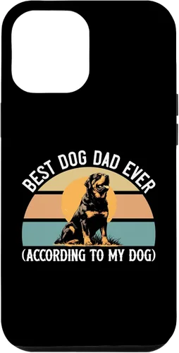 Vista 26 de Rottweiler Dog Lover Gift, Best Dog Dad Ever, Rottie Father Case for iPhone 17