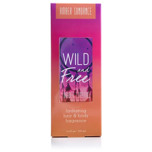 Vista 2 de Tru Western Wild and Free Amber Sundance Fragancia hidratante para cabello y cuerpo para mujer, 3.4 fl oz (3.4 fl oz) - Notas de cítricos, crema