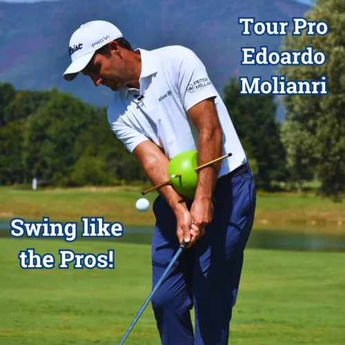 Vista 7 de The Connector Golf Training Aid - Entrenador de swing simple y eficaz para perfeccionar la mecánica, aumentar la precisión y mejorar tu juego El