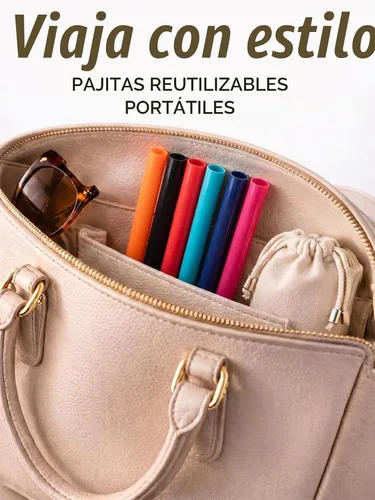 Vista 7 de 12 popotes de silicona ecológicos con 2 cepillos de limpieza, popotes de silicona reutilizables, para vasos de 30 onzas y 20 onzas, Yeti, Ozark