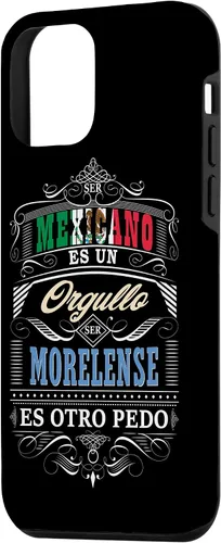 Vista 2 de Funda para iPhone 12 Mini Camisa Graciosa de Hombre de Morelos México y Morelenses