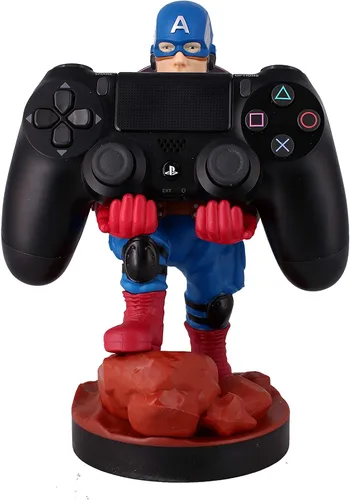Vista 3 de Exquisite Gaming - Marvel Avengers Captain America Cable Guy (Net)
