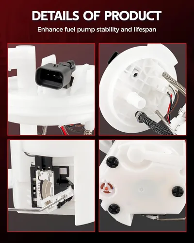 Vista 5 de Torchbeam Conjunto de bomba de combustible eléctrica, compatible con Sonata 2011 2012 2013 2014 L4 2.4L, Optima 2012 2013 2014 L4 2.4L, reemplazo
