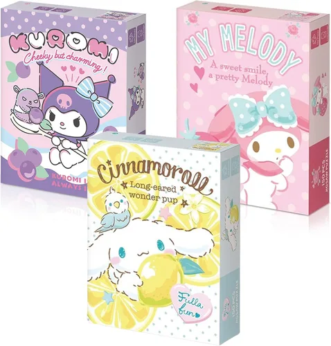 Vista 4 de Rompecabezas Cinnamoroll de 150 piezas – Juegos para la vinculación familiar, aumentar las habilidades cognitivas y aliviar el estrés – Personajes