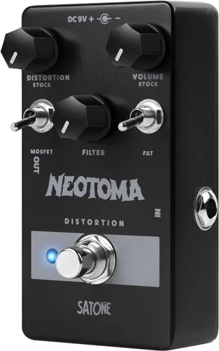 Vista 12 de Satone Pedal de guitarra retardada, Spritwalker Pedal de efecto de guitarra eléctrica Delay DC 9V Mini Pedal de retardo analógico True Bypass