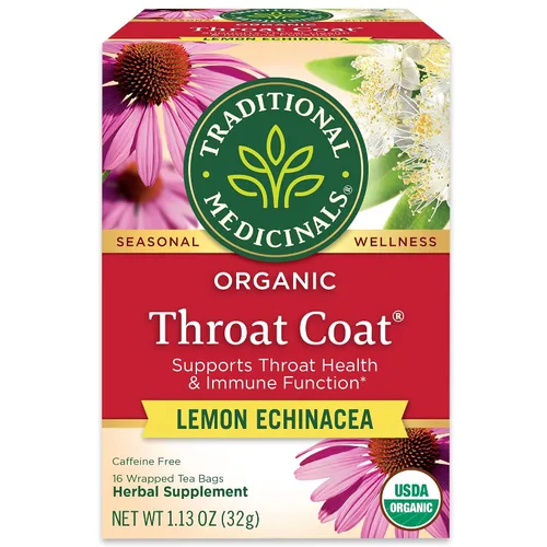 Vista 16 de Traditional Medicinals Té orgánico que respira fácilmente, promueve la salud respiratoria, 16 bolsas de té