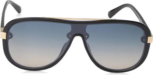 Vista 2 de Rocawear Modern UV Protective Aviator Shield Sunglasses