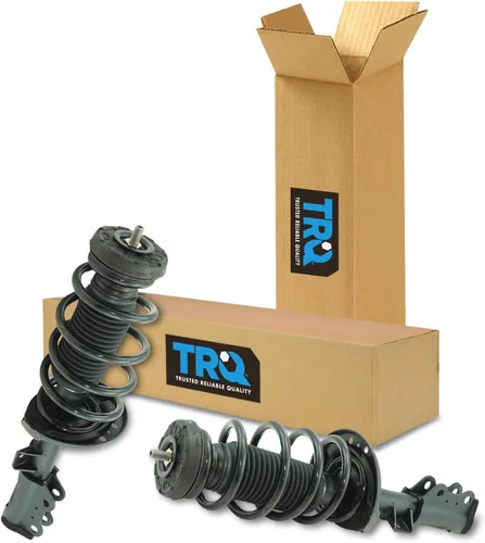 Vista 87 de TRQ - Conjunto de puntal delantero y resorte helicoidal (lados del conductor y del pasajero), para auto