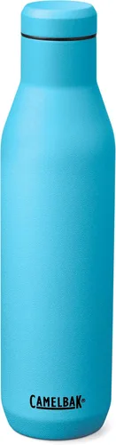 Vista 5 de CamelBak - Botella de acero inoxidable de 25 onzas, color azul nórdico Double-Wall Vacuum Insulated Stainless Steel, Easy Pour Wide Opening
