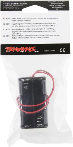 Vista 2 de Traxxas 3039 Soporte de batería de 4 celdas, sin interruptor
