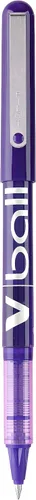 Vista 3 de Pilot VBall Liquid Ink Rolling Ball Stick Pens, Extra Fine Point, Purple Ink, 12-Pack (35210)