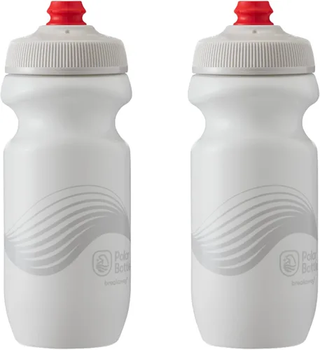 Vista 7 de Polar Bottle Breakaway Single Wall by HydraPak (20oz, 24oz, 30oz) - BPA-Free, Cycling & Sports Squeeze Bottle