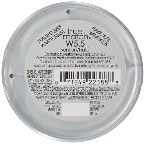 Vista 2 de L 'Oreal Paris, True Match, Polvo, 0.33 onzas, Suntan