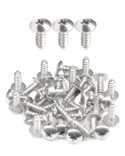Vista 17 de 50 tornillos de madera Phillips #8 x 1/2 pulgada con revestimiento de óxido negro por IMSCREWS