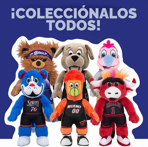Vista 9 de Bleacher Creatures Atlanta Hawks Harry The Hawk Figura de Peluche de 10" - Una Mascota para Jugar o Exhibir Atlanta Hawks Harry el Halcón