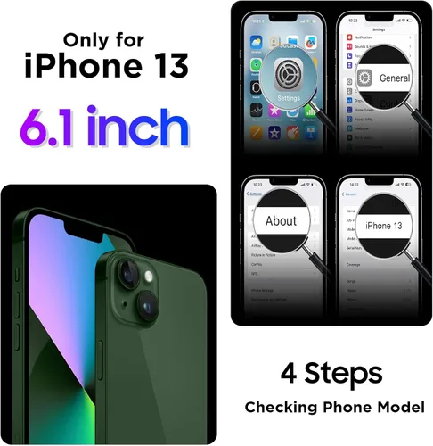 Vista 204 de Temdan - Funda impermeable diseñada para iPhone 12, protector de pantalla y cámara integrado IP68 bajo el agua, cuerpo completo, a prueba de caídas
