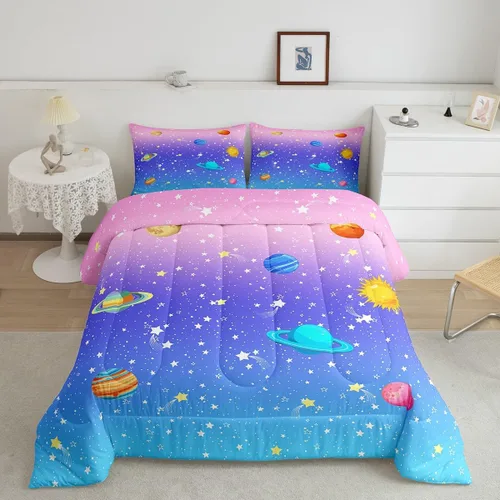 Vista 66 de Erosebridal Edredón de Gatos Lindos para Niños con Líneas de Arcoíris Neón, Juego de Ropa de Cama Individual para Niñas, Niños y Adolescentes, Gatos