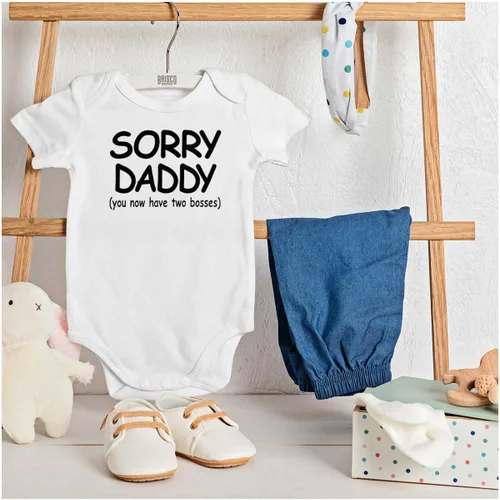Vista 3 de Classic Teaze Nuevo papá ducha espolvorear regalo lindo bebé mameluco niños o niñas