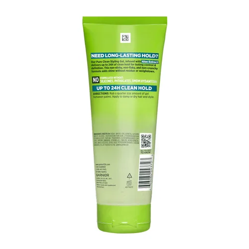 Vista 10 de Gel de peinado Garnier Fructis Style Pure Clean 6.8 fl oz, 1 unidad, (el empaque puede variar)