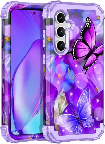 Vista 9 de Rancase Compatible con Galaxy A16 5G Funda, Protección Resistente a los Golpes de Tres Capas de Servicio Pesado Parachoques de Plástico Duro + Funda