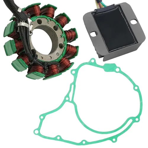 Vista 5 de Caltric Junta de estator y regulador compatible con Honda Trx300 Trx-300 Fourtrax 300 1993-2000