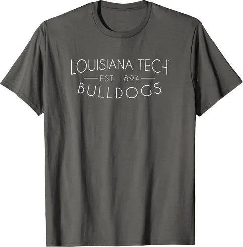 Vista 18 de Camiseta simple de Louisiana Tech Bulldogs, Negro