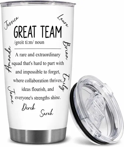 Vista 9 de WHIDOBE Vaso jubilado personalizado, con texto en inglés "I Used To Work With Absolute Legend, Goodbye Workplace Office Boss, Women Men, Going Away